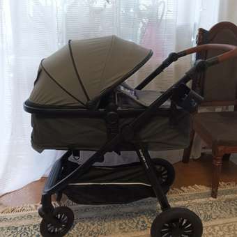 Коляска 2в1 Babyton Sandy Grey серый: отзыв пользователя ДетМир