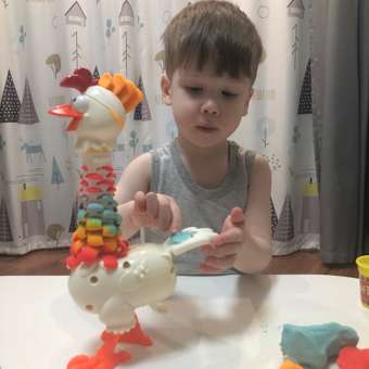 Пластилин Play-Doh Курочка-чудо в перьях: отзыв пользователя ДетМир