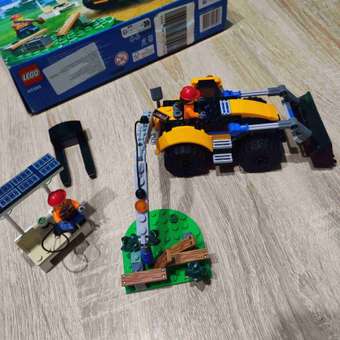 Конструктор LEGO City Строительный экскаватор 148 дет.: отзыв пользователя ДетМир