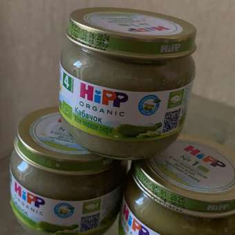 Пюре Hipp Кабачок с 4 мес 80 г: отзыв пользователя Детский Мир