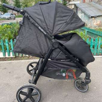 Коляска прогулочная Amarobaby StrollinJoy черный: отзыв пользователя Детский Мир