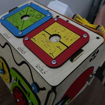 Игрушка Деревянный Дом бизиборд: отзыв пользователя Детский Мир