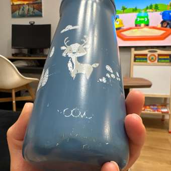 Термос-поильник детский Nuvita с мягким носиком 500 мл синий: отзыв пользователя Детский Мир