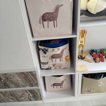 Коробка для хранения FUTURINO Home Лошадка: отзыв пользователя Детский Мир