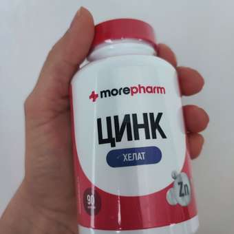 БАД morepharm Цинк хелат для мужчин: отзыв пользователя Детский Мир