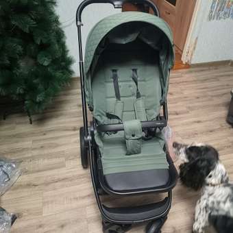 Коляска 3в1 MOWbaby Zoom new 3в1, olive хаки: отзыв пользователя Детский Мир