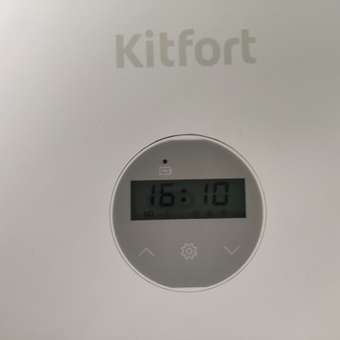 Умная кормушка для животных KITFORT белая круглая: отзыв пользователя. Зоомагазин Зоозавр