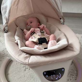 Качели Amarobaby Teddy swing бежевый: отзыв пользователя Детский Мир