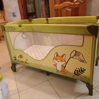 Манеж Babyton Play box Green: отзыв пользователя ДетМир