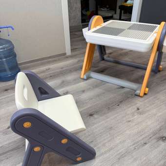 Комплект мебели UNIX Kids 4 в 1 Yellow: отзыв пользователя Детский Мир