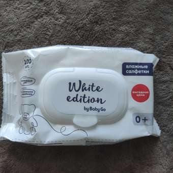 Влажные салфетки White Edition 100 шт.: отзыв пользователя ДетМир