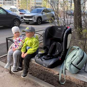 Автокресло BabyGo Maverick New Isofix 1/2/3 (9-36 кг) черный: отзыв пользователя Детский Мир
