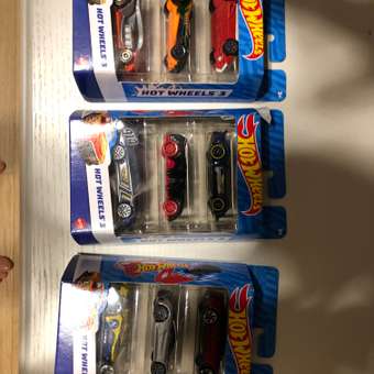Игровой набор Hot Wheels из 3 машинок в ассортименте: отзыв пользователя ДетМир