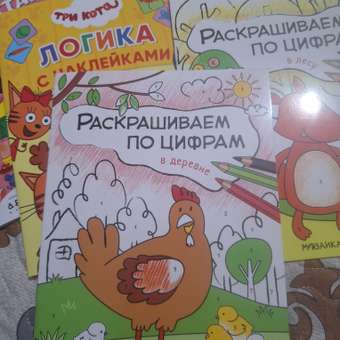 Книга МОЗАИКА kids Раскрашиваем по цифрам. В деревне: отзыв пользователя ДетМир