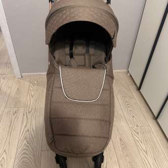 Коляска 3в1 MOWbaby Zoom new 3в1, gold cacao brown коричневый: отзыв пользователя Детский Мир