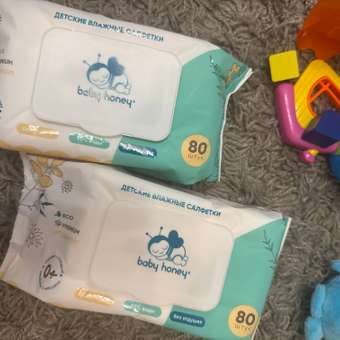 Влажные салфетки Baby Honey Eco 2 упак. 160 шт.: отзыв пользователя Детский Мир