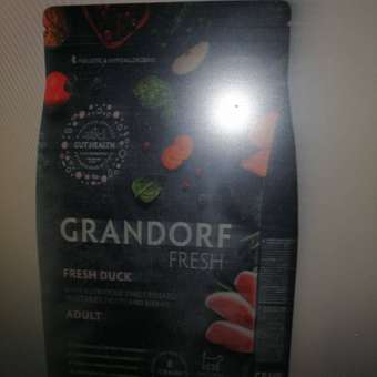 Корм для кошек GRANDORF FRESH Fresh Cat Adult Duck/Sweet Potato 400г свежее мясо утки с бататом беззерн с жив пробиотиками: отзыв пользователя. Зоомагазин Зоозавр