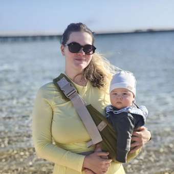 Переноска для новорожденных Timikbaby слинг оливковый: отзыв пользователя Детский Мир