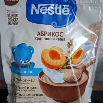 Каша гречневая молочная Nestle Абрикос 200г: отзыв пользователя Детский Мир