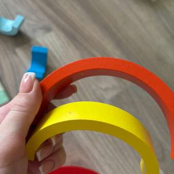 Игрушка Alatoys пирамидка Монтессори в ассортименте: отзыв пользователя Детский Мир