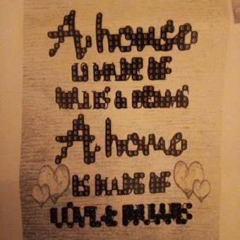 Алмазная мозаика Seichi Надпись с сердечками: отзыв пользователя Детский Мир