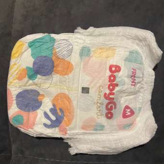 Трусики BabyGo Comfort M (6-11 кг) 58 шт.: отзыв пользователя ДетМир