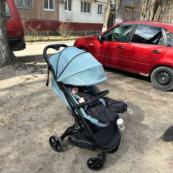 Коляска прогулочная JOVOLA Reid зеленый: отзыв пользователя Детский Мир