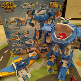 Игровой набор Super Wings Робот самолёт: отзыв пользователя ДетМир