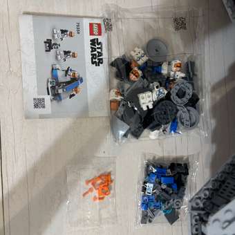 Конструктор LEGO Star Wars Ahsokas Clone Trooper 108 дет.: отзыв пользователя Детский Мир