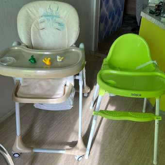 Стульчик для кормления Babyton Blue голубой: отзыв пользователя Детский Мир