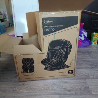 Автокресло Rant Nitro isofix Isofix 0+/1/2/3 (0-36 кг) бежевый: отзыв пользователя Детский Мир