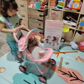 Прогулочная коляска для кукол Demi Star: отзыв пользователя Детский Мир