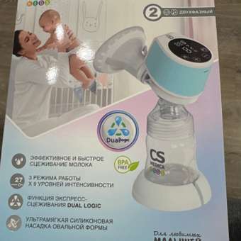 Молокоотсос электрический CS MEDICA Portable: отзыв пользователя Детский Мир