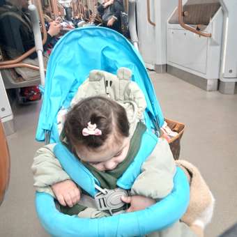 Коляска прогулочная Babyton Light голубой: отзыв пользователя ДетМир