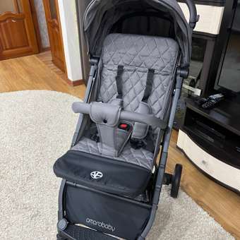 Коляска прогулочная Amarobaby Airy серый: отзыв пользователя Детский Мир