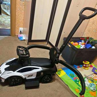 Пушкар BabyCare Lamborghini с ручкой: отзыв пользователя Детский Мир