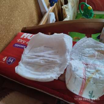 Трусики Huggies Dry eXpert 4 (9-14 кг) 54 шт.: отзыв пользователя ДетМир