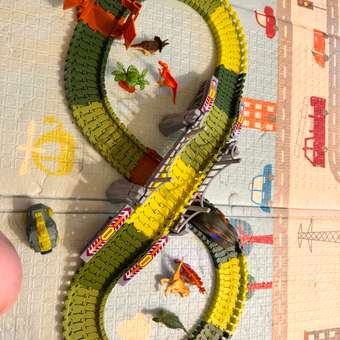 Конструктор Zeimas Дино трек 169 дет. в ассортименте: отзыв пользователя Детский Мир