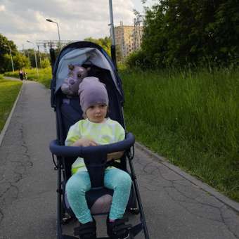 Коляска прогулочная Babyton Ellipse Blue синий: отзыв пользователя Детский Мир