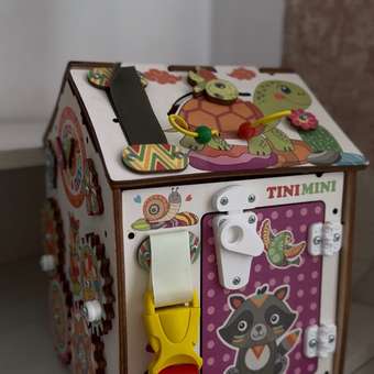 Игрушка tinimini бизиборд Черепашка: отзыв пользователя Детский Мир