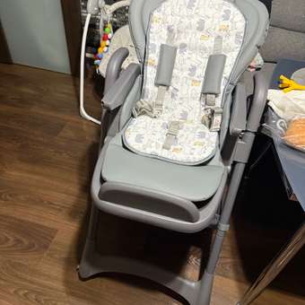 Стульчик для кормления Babyton Sweet Meals Grey серый: отзыв пользователя ДетМир