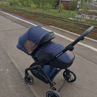 Коляска прогулочная Olsson Jazz Dark Blue синий: отзыв пользователя Детский Мир