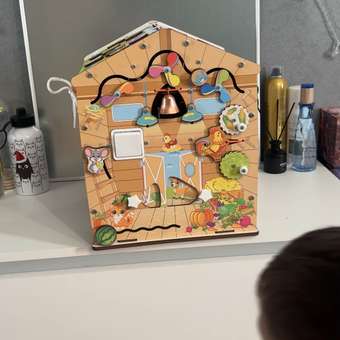 Игрушка MyKiddyQuest бизиборд Ферма: отзыв пользователя Детский Мир