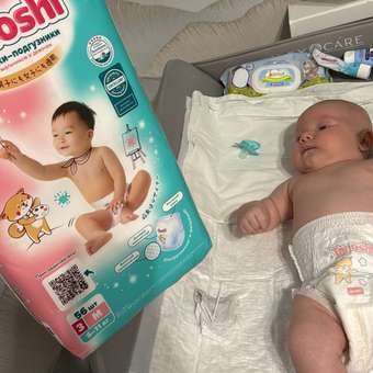 Трусики Tanoshi M (6-11 кг) 56 шт.: отзыв пользователя ДетМир
