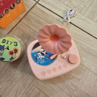 Игрушка музыкальная TrendToys Граммофон розовый: отзыв пользователя Детский Мир