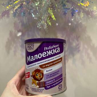 Питание детское сбалансированное PediaSure Малоежка шоколад 400г с 12месяцев: отзыв пользователя Детский Мир