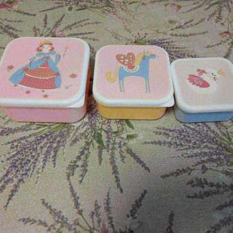 Контейнеры  FUTURINO Home Принцесса 3шт: отзыв пользователя Детский Мир