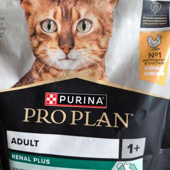 Корм сухой для кошек PRO PLAN RENAL PLUS 400г с курицы: отзыв пользователя. Зоомагазин Зоозавр