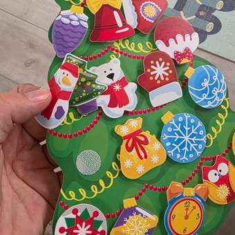 Набор для творчества Десятое королевство Декор Наряди ёлку аппликация: отзыв пользователя ДетМир