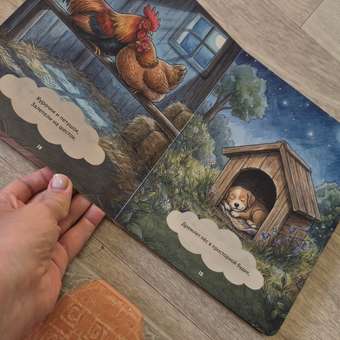 Картонная книга для малышей Расту по возрасту "Засыпайка" 1+: отзыв пользователя Детский Мир